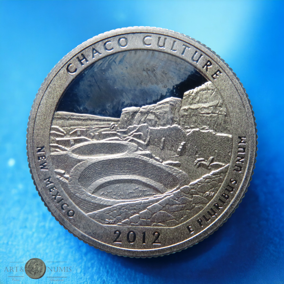 USA - Quarter dollar Proof Chaco Culture 2012 S