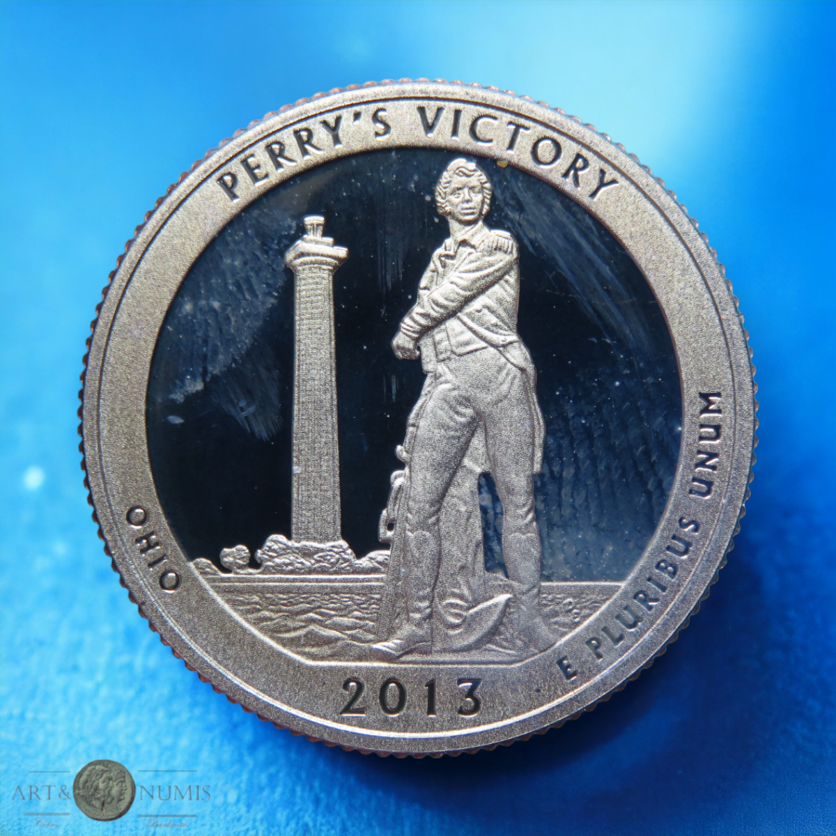 USA - Quarter dollar Proof Perry's Victory 2013 S