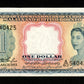 MALAYA & BRITISH BORNEO - 1 Dollar 1953 Pick 1a SPL+ / AU+