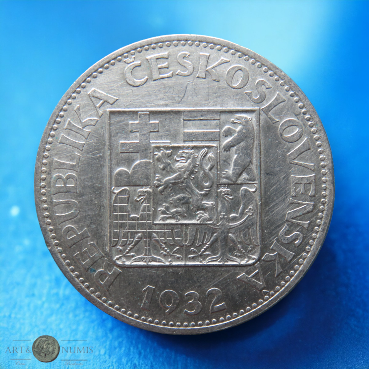 TCHECOSLOVAQUIE - CZECHOSLOVAKIA - 10 Korun 1932 KM.15