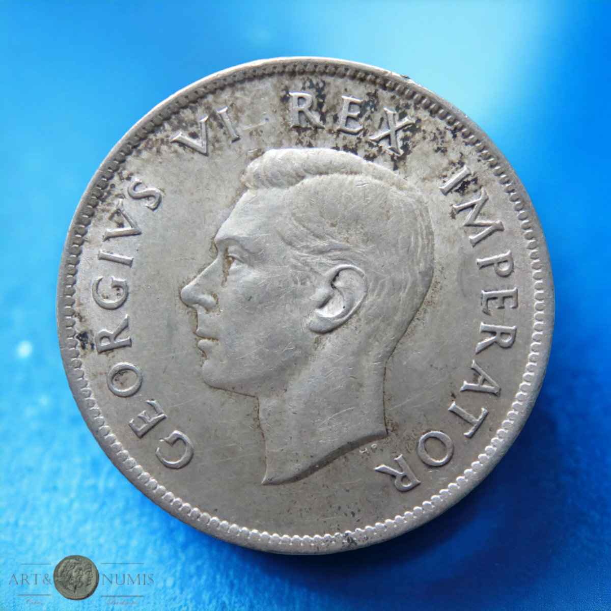 AFRIQUE DU SUD - SOUTH AFRICA - 2 Shillings 1940 KM.855