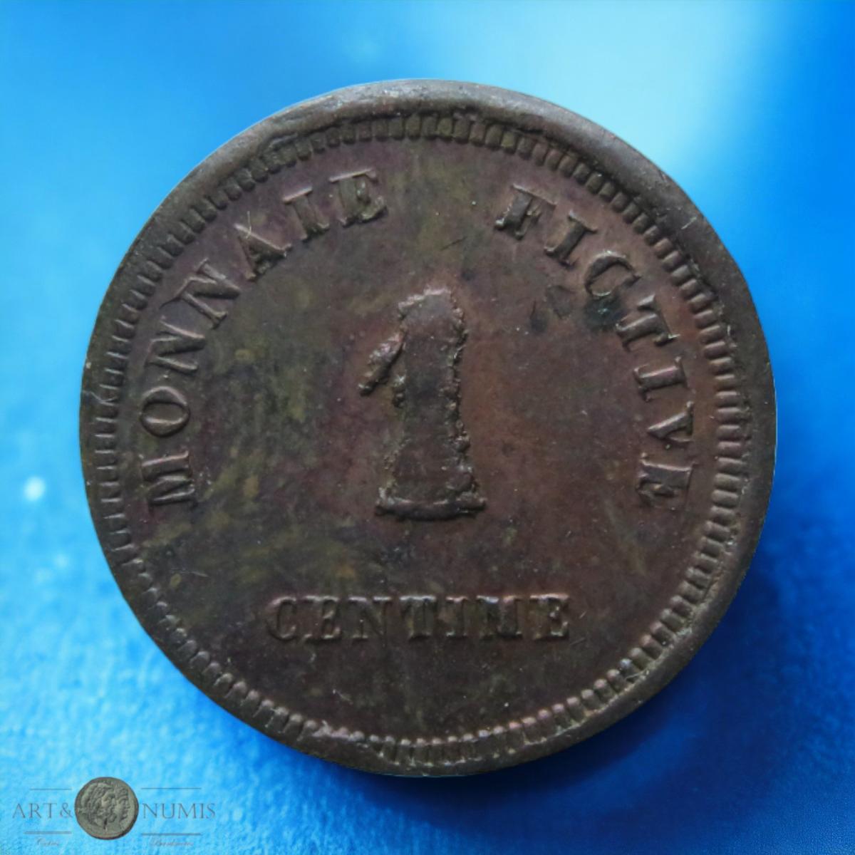 BELGIQUE - BELGIUM - Jeton - Token - 1 Centime prison de Gand 1833