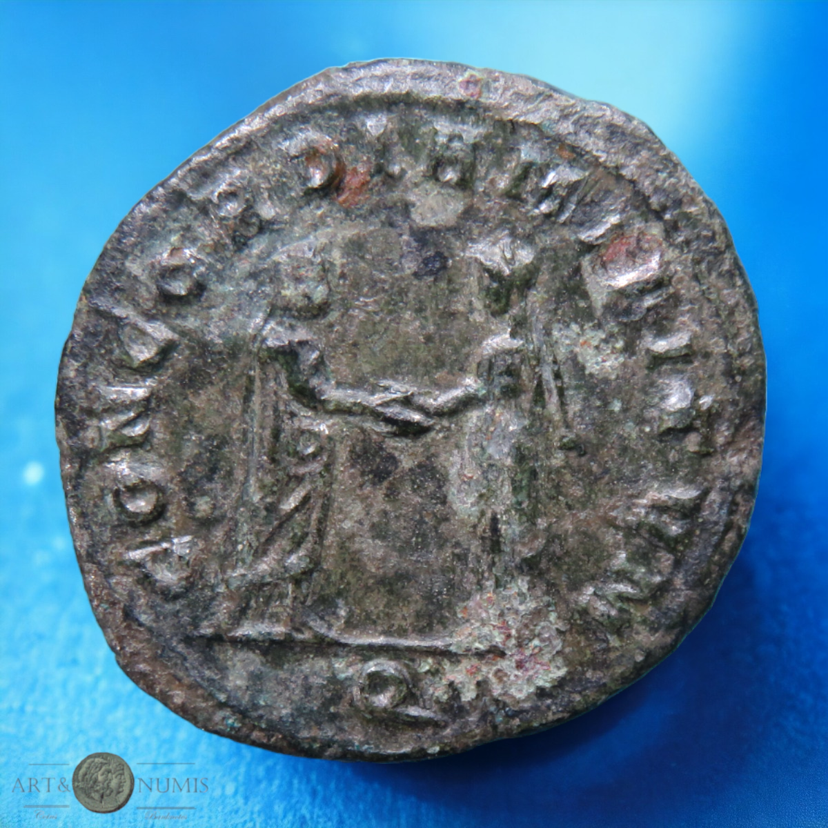 TACITE - TACITUS - Antoninianus CONCORDIA MILIVM, Ticinum