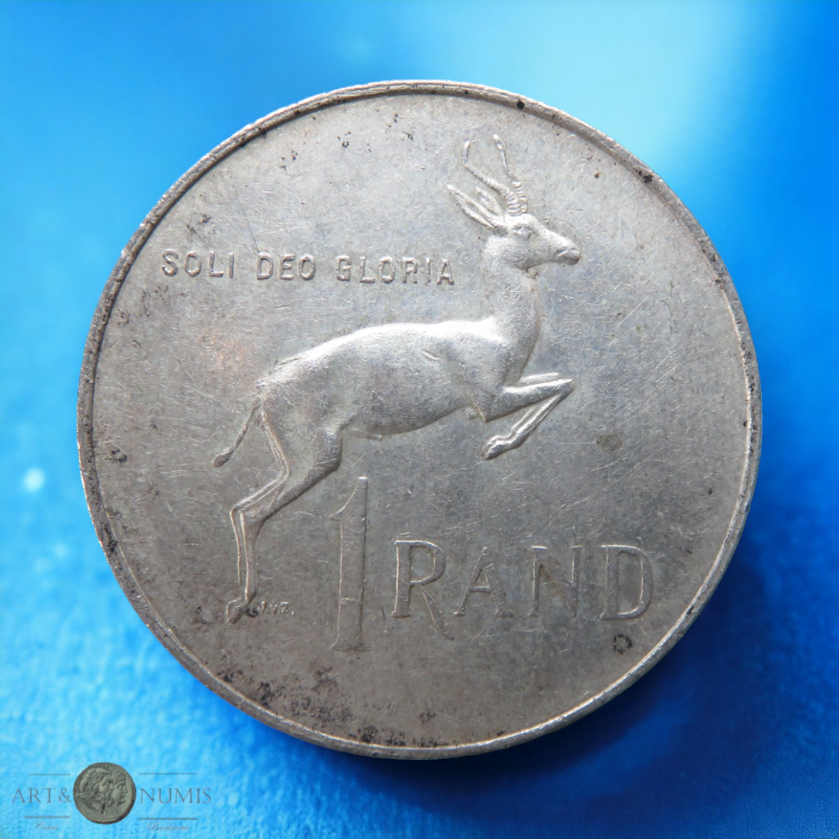 AFRIQUE DU SUD - SOUTH AFRICA - 1 Rand 1967 KM.72.1