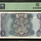 GRANDE BRETAGNE - Bank of England, 5 Pounds (1966-1970) Pick 375b NEUF / PMG Choice Unc 64