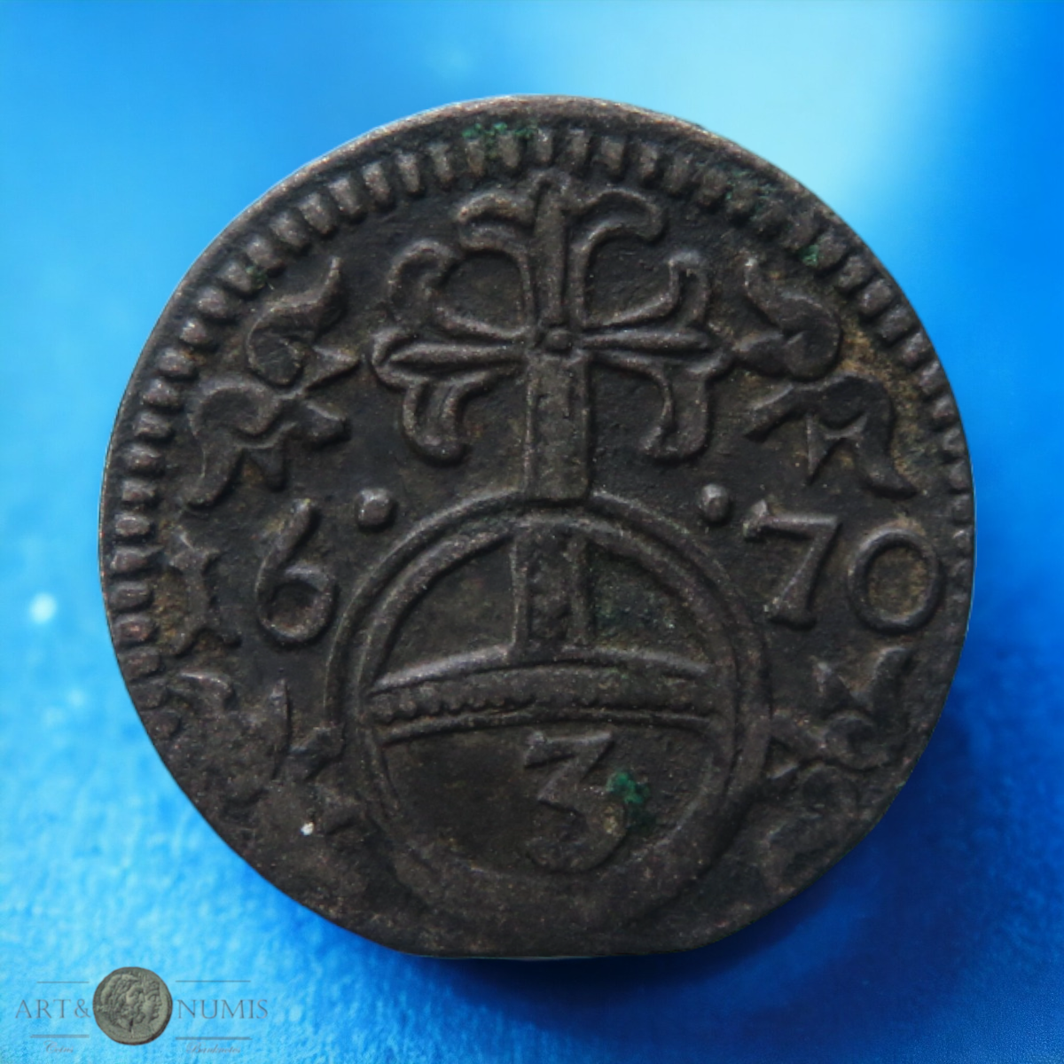 AUTRICHE - AUSTRIA - Léopold Ier - 3 Pfennig 1670 Oppeln