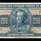 BRÉSIL - BRAZIL - 200 Cruzeiros (1943) Pick 139a TTB / VF