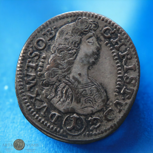 ALLEMAGNE - WURTTEMBERG-ÖLS - 1 Kreuzer 1683 Christian Ulrich