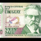 URUGUAY - 20000 Nuevos Pesos 1991 Pick 69b NEUF / UNC