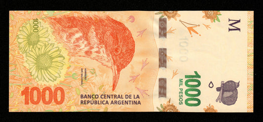 ARGENTINE - ARGENTINA - 1000 Pesos (2017) Pick 366 NEUF / UNC