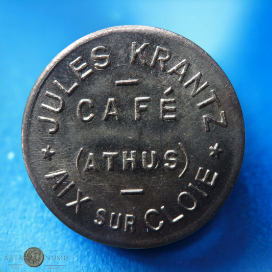 BELGIQUE - BELGIUM - Jeton - Token - Café Jules Krantz - Aix sur Cloie