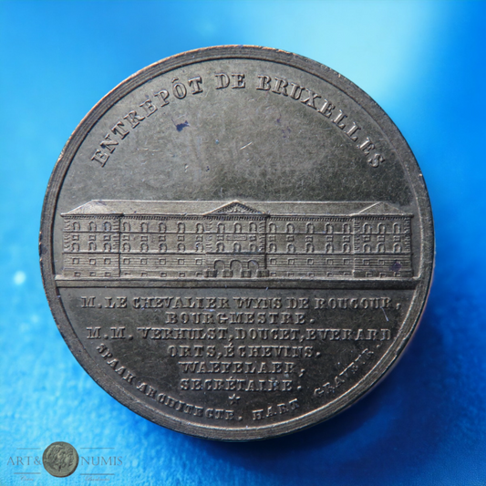 BELGIQUE - BELGIUM - Jeton - Token - Entrepôt de Bruxelles 6 Mai 1844