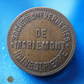 BELGIQUE - BELGIUM - Jeton - Token - 10 Centimes Verreries de Mariemont Haine-St-Pierre