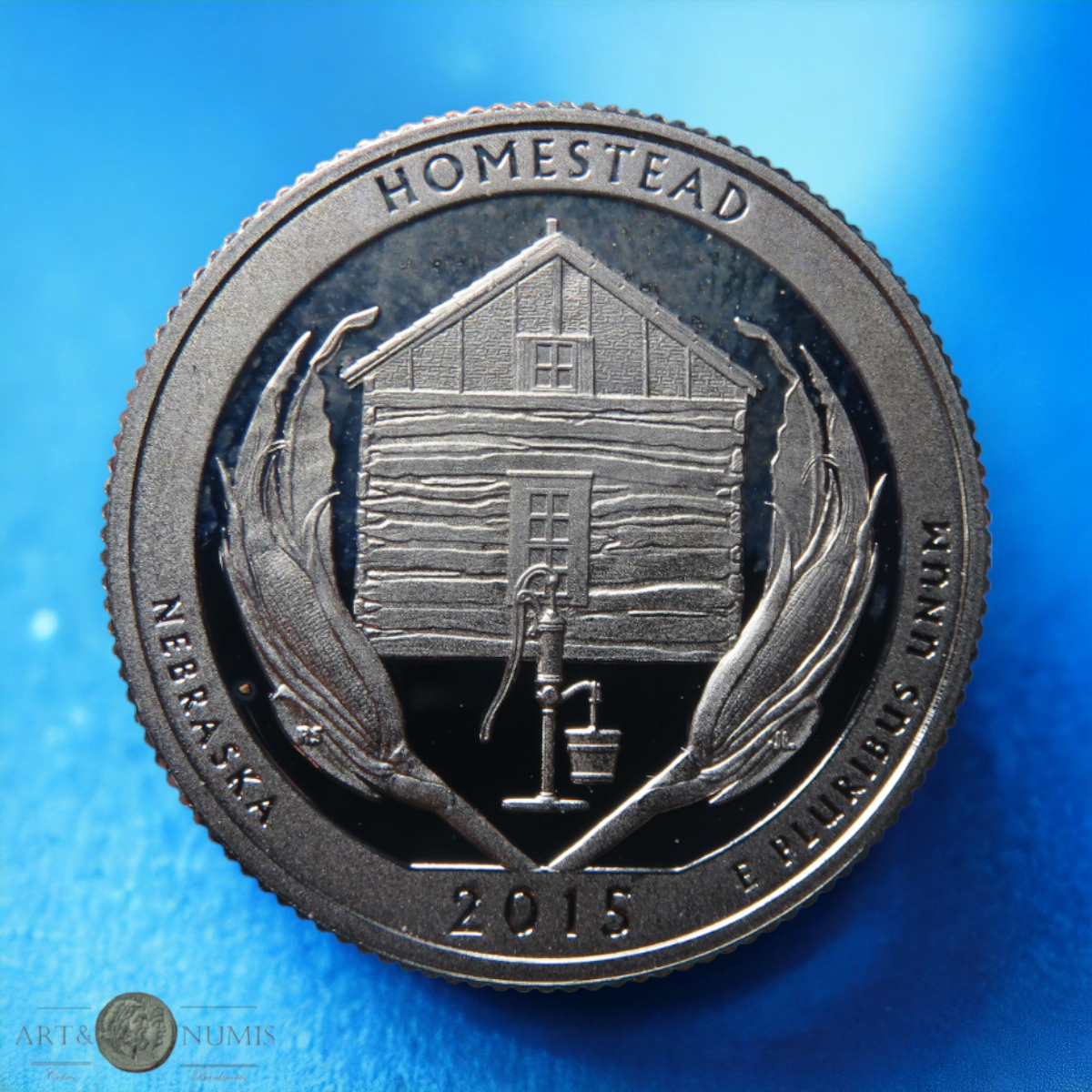 USA - Quarter dollar Proof Homestead 2015 S