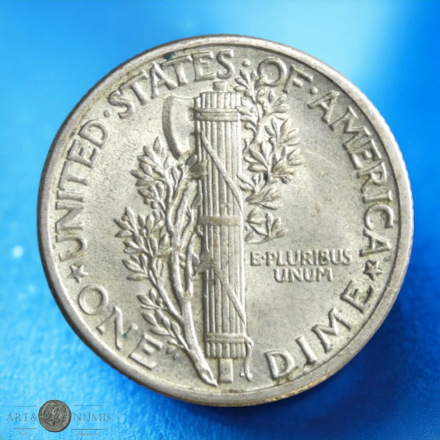 USA - 10 Cents "Mercury Dime" 1942 Philadelphie KM.140