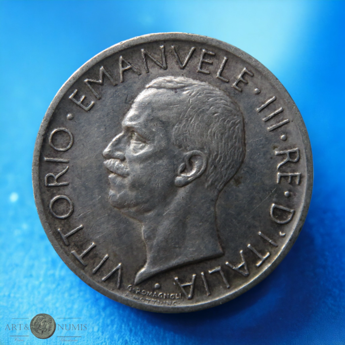 ITALIE - ITALIA - 5 Lire 1927 KM.67.1