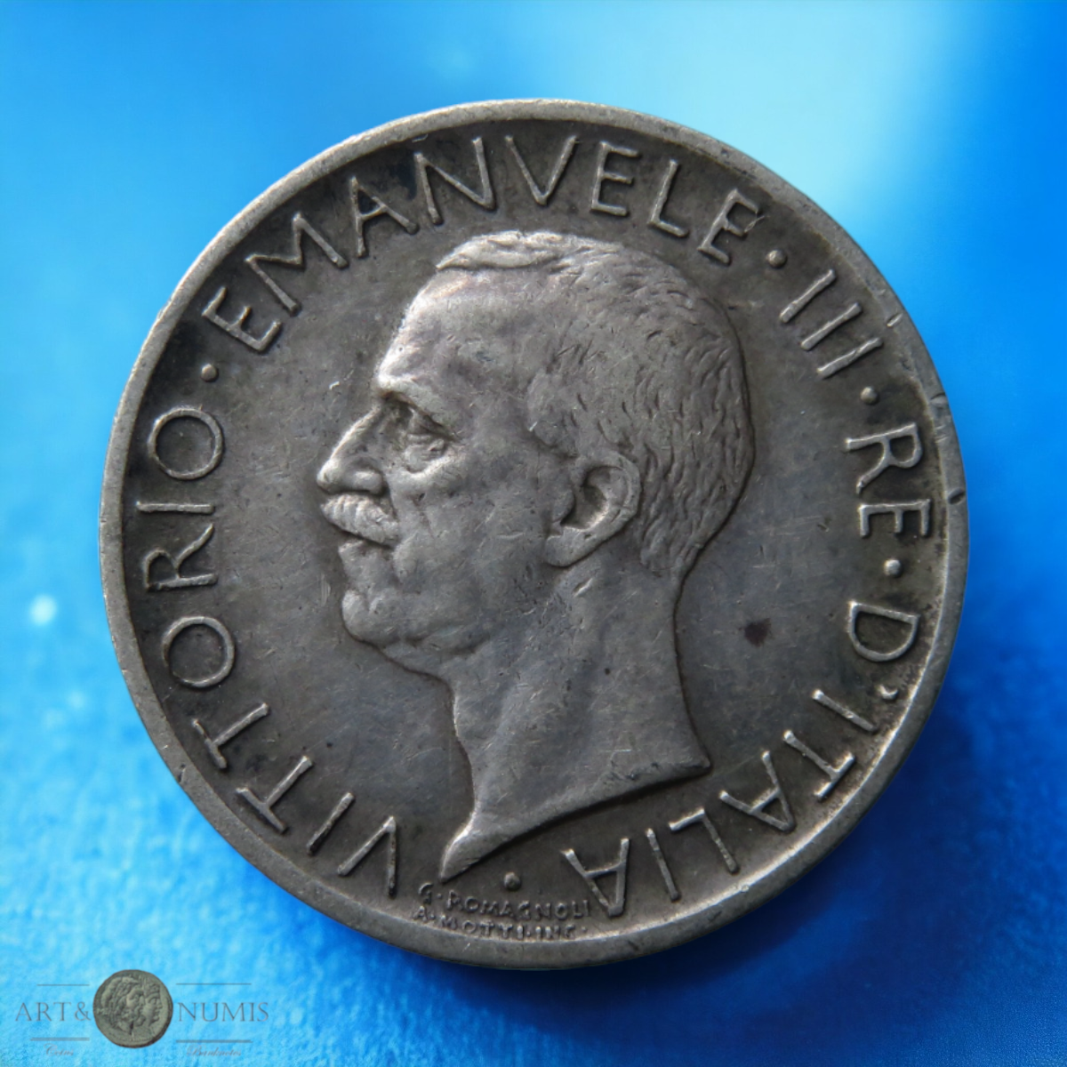 ITALIE - ITALIA - 5 Lire 1929 KM.67.1