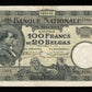 BELGIQUE - BELGIUM - 100 Francs = 20 Belgas 1931 Pick 102 TTB / VF