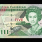 CARAÏBES - EAST CARIBBEAN STATES : Montserrat - 5 Dollars (2000) Pick 37m NEUF