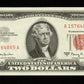 ÉTATS UNIS D'AMÉRIQUE - 2 Dollars $2 1963 Pick 382b FR1514 NEUF Sceau rouge. Legal Tender. Series 1963-A. Fowler