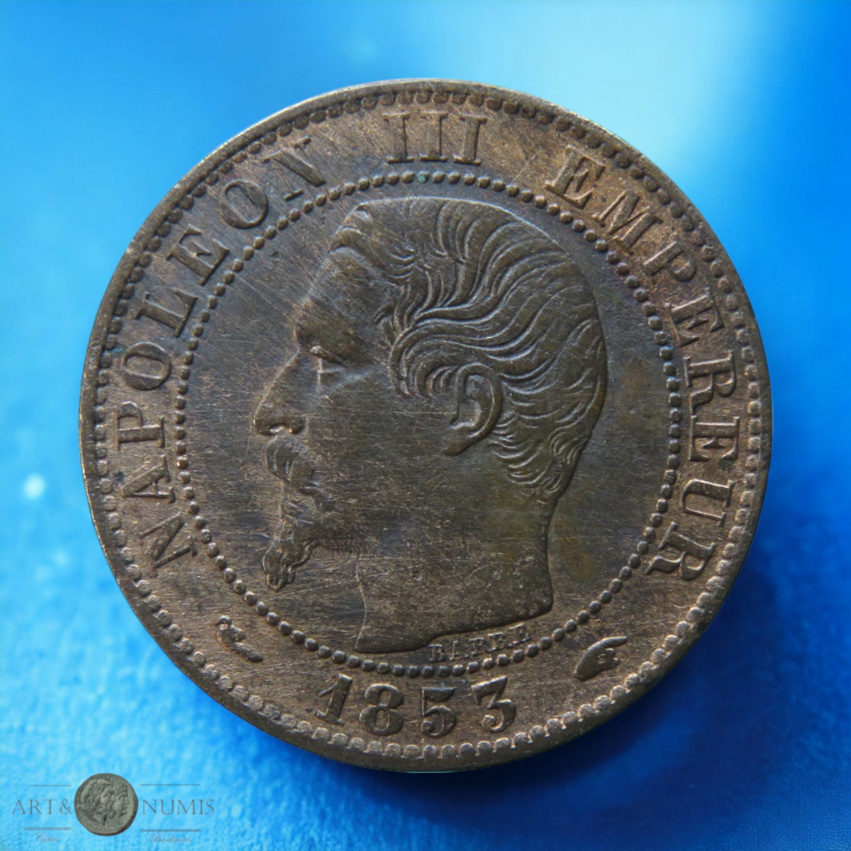 FRANCE - 5 Centimes Napoléon III 1853 Paris A