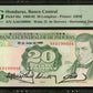 HONDURAS - 20 Lempiras 1989 Pick 65c Series AA PMG Choice XF 45 EPQ