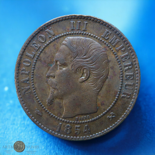 FRANCE - 10 Napoléon III 1854 Rouen B