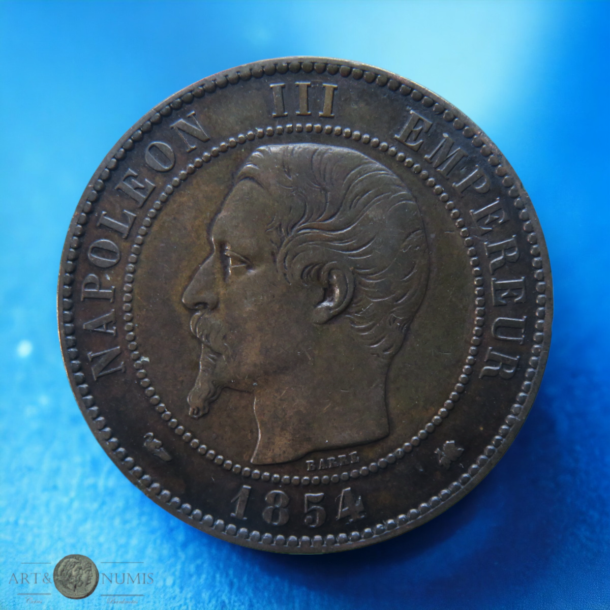 FRANCE - 10 Napoléon III 1854 Bordeaux K