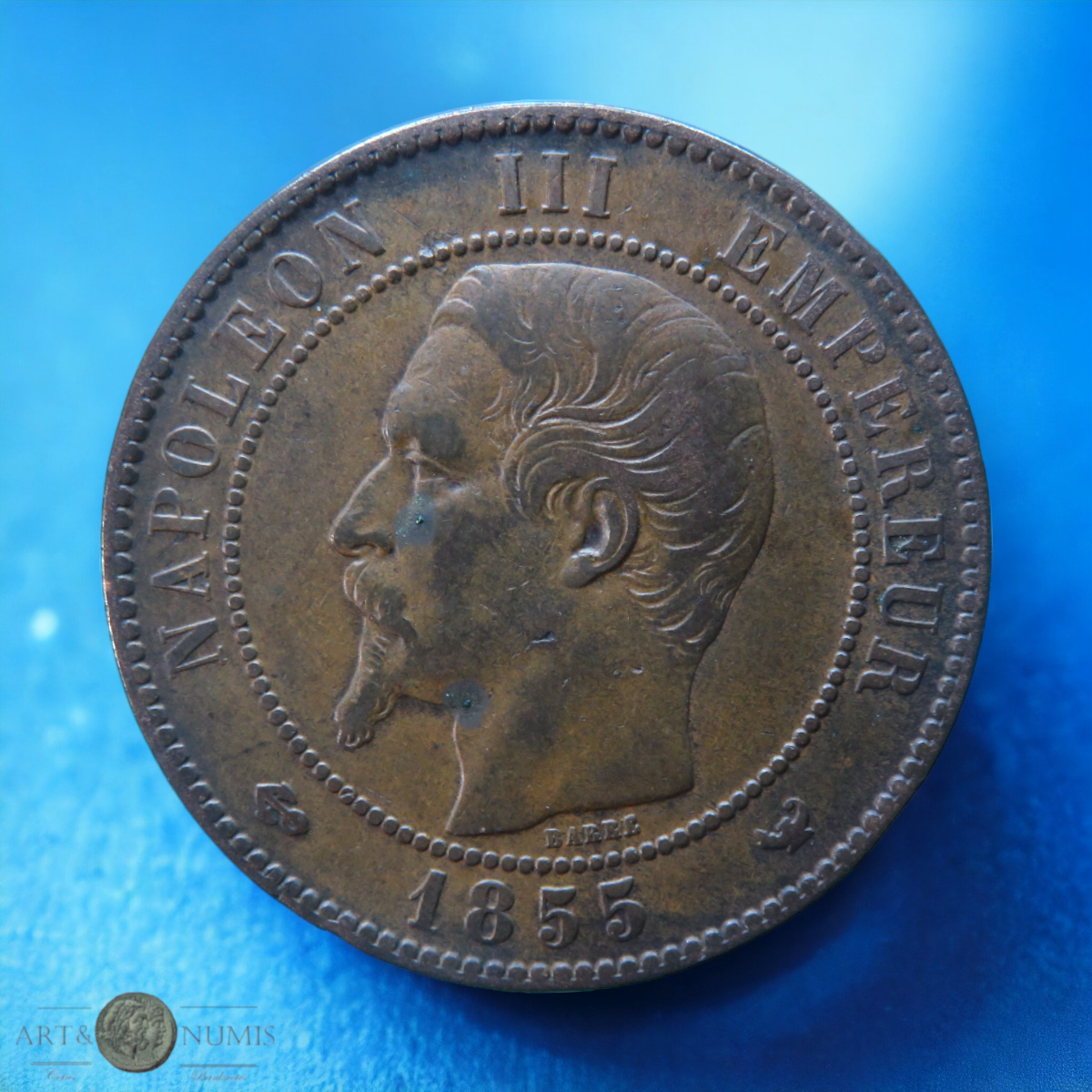 FRANCE - 10 Napoléon III 1855 Lille W