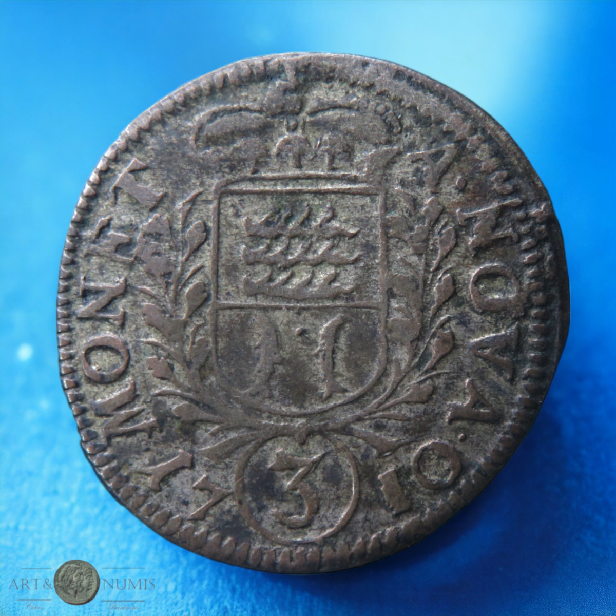 ALLEMAGNE-WURTTEMBERG - 3 Kreuzer 1710 Leopold Eberhard