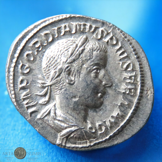 GORDIEN III - GORDIANUS III - Denier - Denarius PM TRP III COS II PP Appolon, Rome