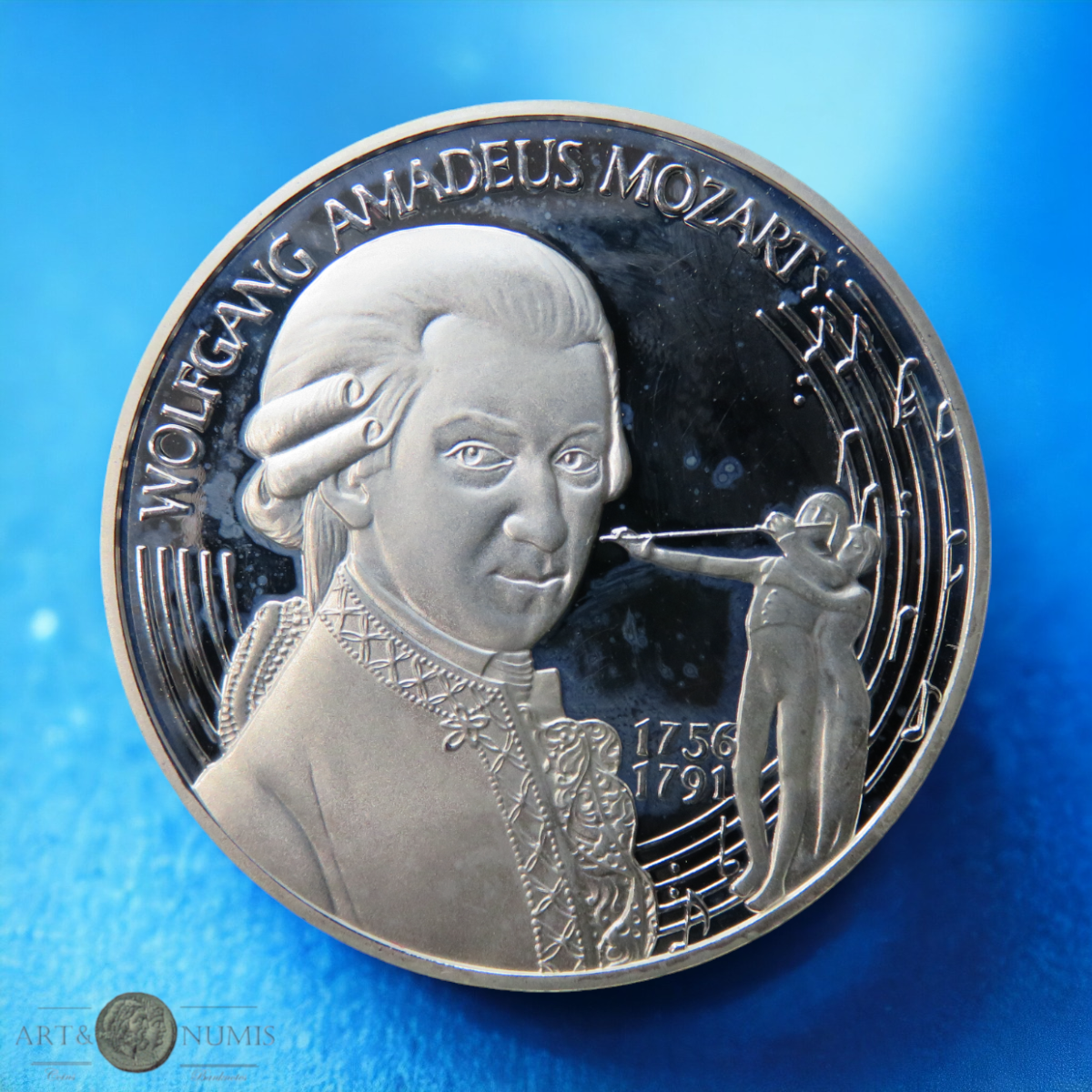 AUTRICHE - AUSTRIA - 25 Ecu Mozart 1996