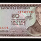COLOMBIE - 50 Pesos Oro 1974 Pick 414 NEUF / UNC