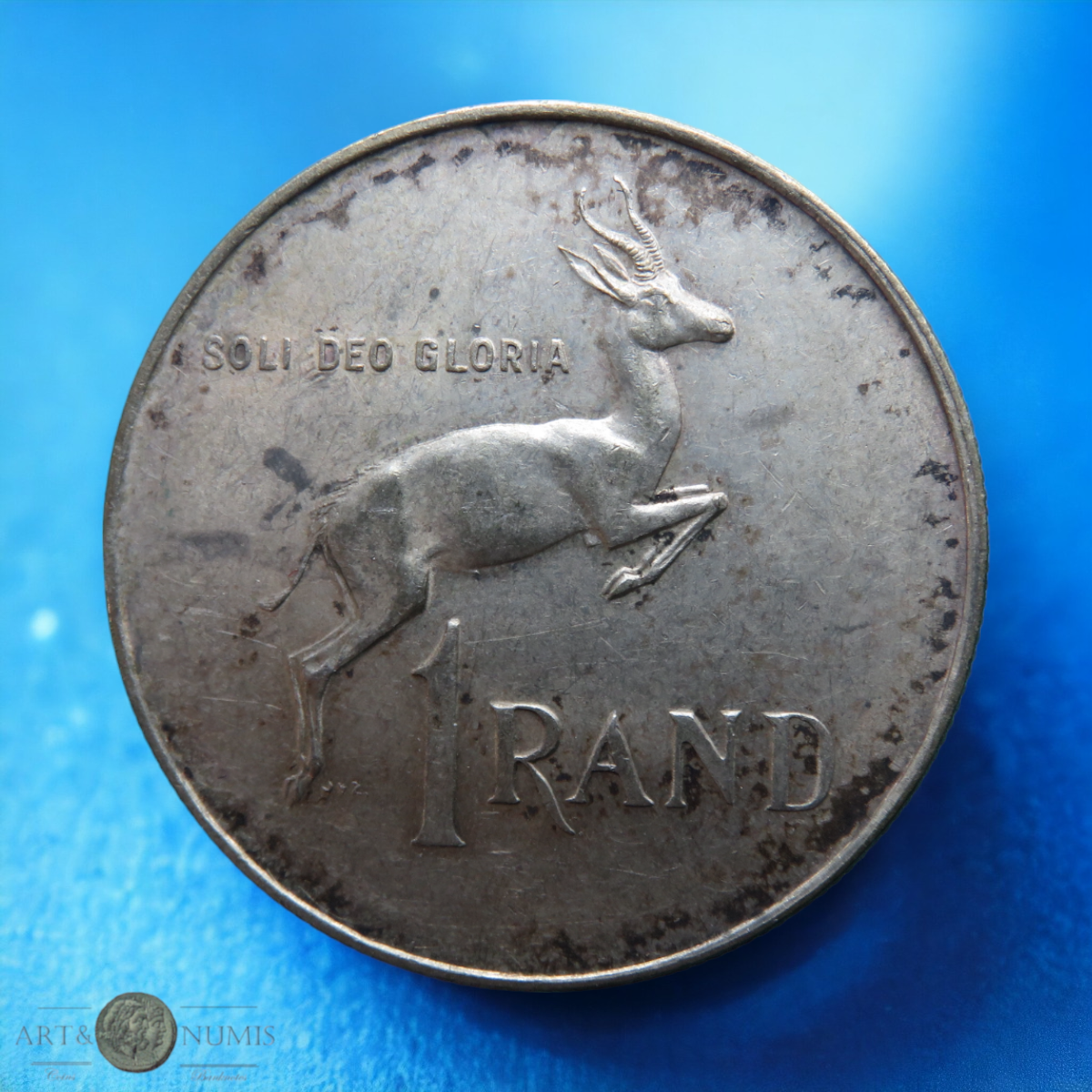 AFRIQUE DU SUD - SOUTH AFRICA - 1 Rand 1966 KM.71.2