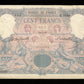 FRANCE - 100 Francs Bleu et Rose 1899 F.21.12, Pick 65b TB / Fine