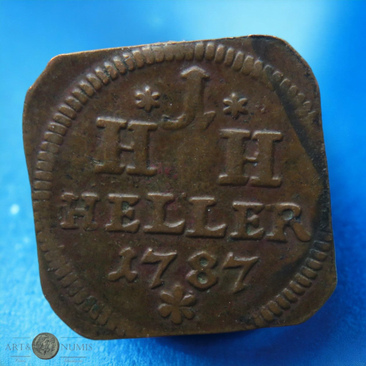 ALLEMAGNE - GERMANY - SAXE - HILDBURGHAUSEN - 1 Heller Klippe 1787