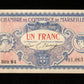 FRANCE - Chambre de Commerce de Marseille 1 Franc 1917 JP.79.70 SUP+ / XF+