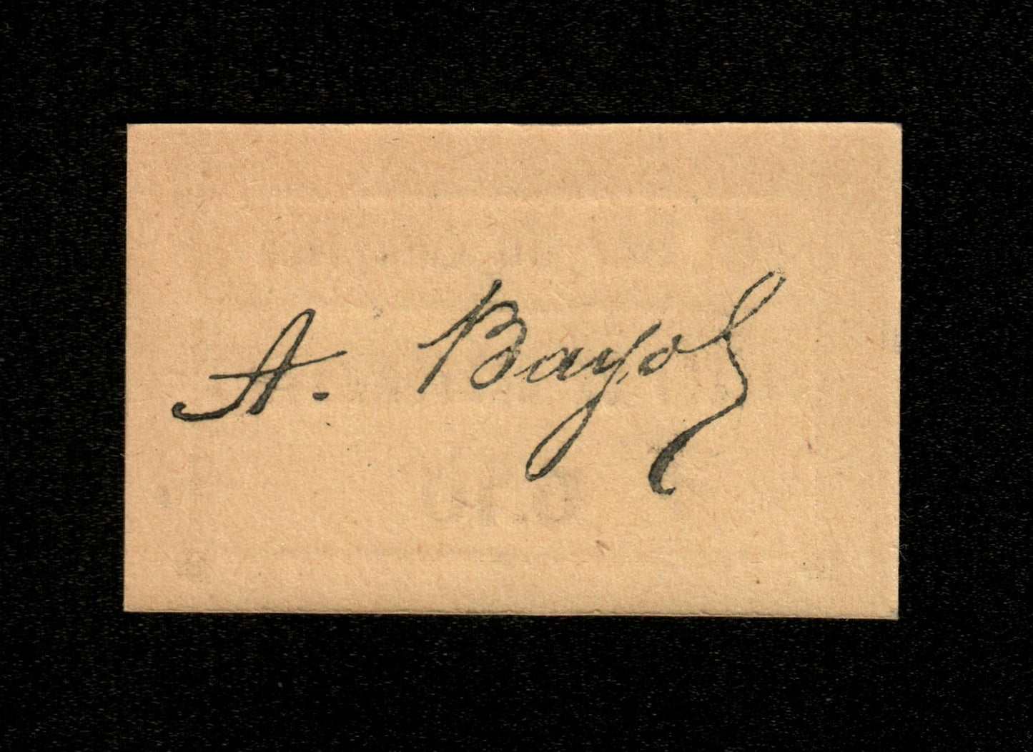 FRANCE - Nécessité, Ticket de Consommation, Grand Bar du Chapitre, Marseille 10 Centimes (1916) NEUF / UNC