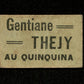 FRANCE - Nécessité, Ticket de Consommation, Publicité, Bar Berger, Marseille 10 Centimes (1916)