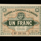 FRANCE - Chambre de Commerce de Libourne 1 Franc 1915 JP.72.04 SUP+ / XF+