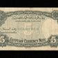 ÉGYPTE - EGYPT - 5 Piastres 1940 Pick 164a TTB / VF