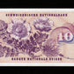 SUISSE - SWITZERLAND - 10 Francs (Franken) 1968 Pick 45n SPL /AU