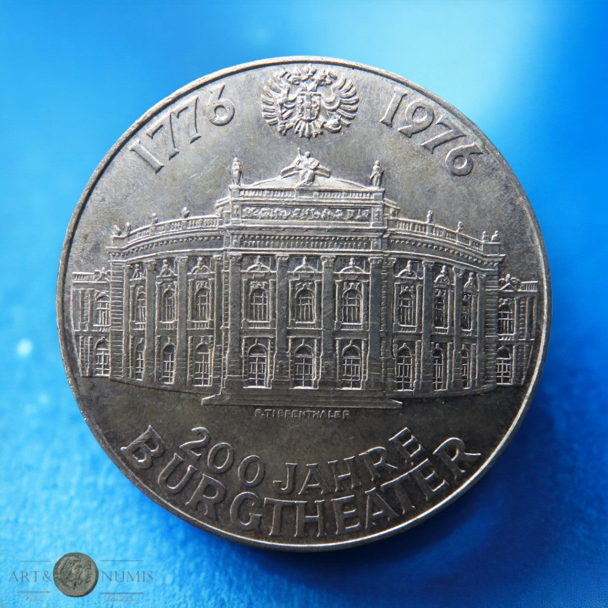 AUTRICHE - AUSTRIA - 100 Schilling Burgtheater 1976 KM.2930