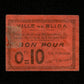 ALGÉRIE - ALGERIA - Ville de Blida, 10 Centimes 1916 TB / Fine