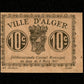 ALGÉRIE - Ville d'Alger, 10 Centimes 1917 SPL / AU