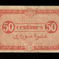 ALGÉRIE - ALGERIA - 50 Centimes Région Économique 1944 Pick 97a TB / Fine