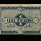 ALGÉRIE - ALGERIA - 1 Franc Région Économique 1944 Pick 98a TB / Fine