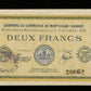 FRANCE - Chambre de Commerce de Montluçon-Gannat, 2 Francs 1915 JP.84.18 SPL / AU