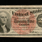 ÉTATS UNIS - USA - Fractional Currency, 25 Cents 1863 Pick 118a FR1301 Fourth Issue TTB / VF