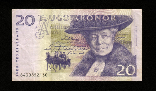 SUÈDE - SWEDEN - 20 Kronor 1998 Pick 63a TTB / VF